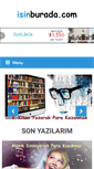 Mobile Screenshot of isinburada.com